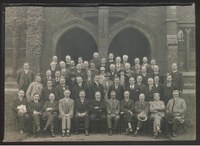 Gruppenbild, vermutlich vom International Congress of Orientalists in Oxford