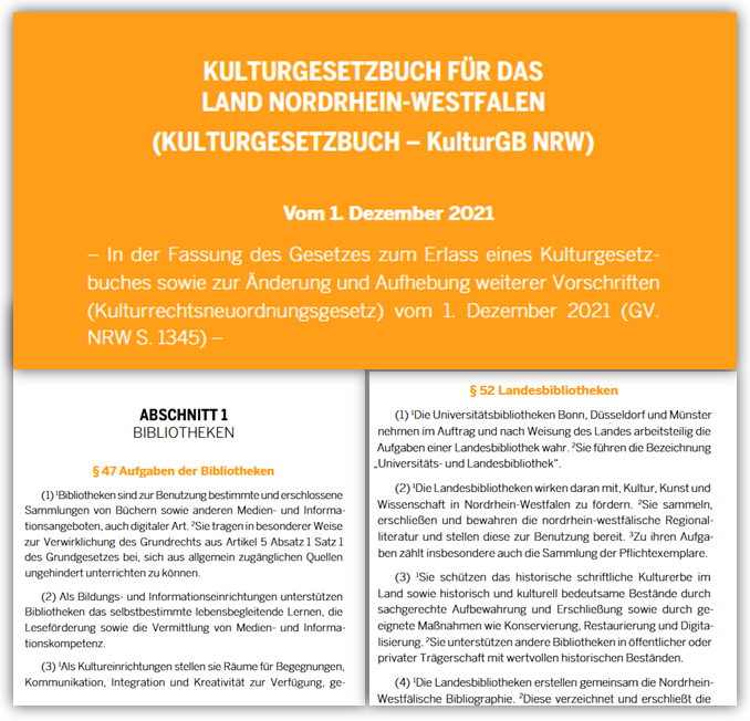 Auszug aus dem Kulturgesetzbuch