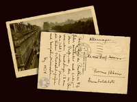 Postkarte von Paul Ludwig Landsberg an Wilhelm Neuss, Dezember 1934