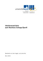 Nachlass Ellen Schopp-Dyroff