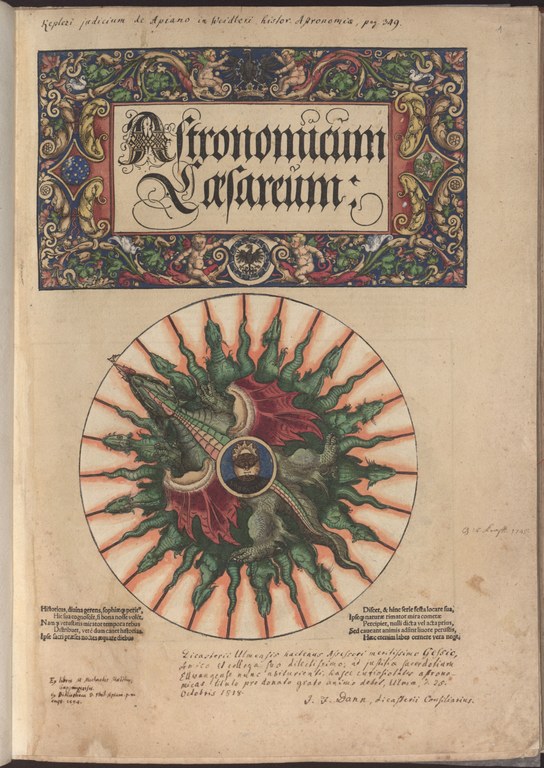 Apian, Petrus: Astronomicum Cæsareum (ULB Bonn: O 1' 381 (Rara))