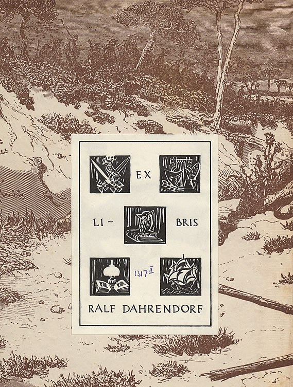 Exlibris: Ralf Dahrendorf