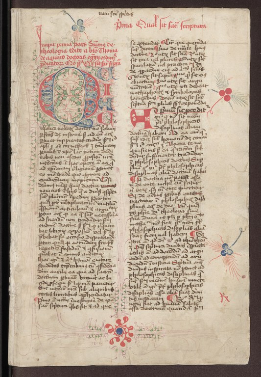 ULB Bonn, S 298,1, fol. 1r